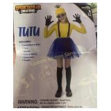 GIRLS SIZE S MINION COSTUME