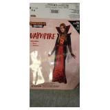 GIRLS MED VAMPIRE COSTUME