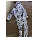 ADULT SIZE XL DALMATIAN ONESIE