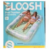 CYAN WHITE TANNING FLOATING POOL