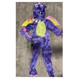CHILD SIZE 3T PURPLE DRAGON COSTUME