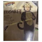KIDS SIZE 18-24M MONKEY COSTUME