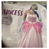 WOMENS SIZE LARGE PRINCESS COSTUME