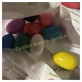 BAG OF WOODEN EGGS