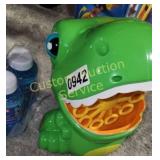 DINOSAUR BUBBLE MACHINE