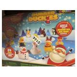 24PK RUBBER DUCKS COUNTDOWN TIL CHRISTMAS