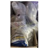 BOX OF PVC PIPING