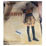 GIRLS SIZE 3T BUTTERFLY COSTUME