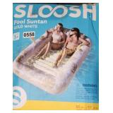 GOLD/WHITE 2 PERSON TANNING POOL