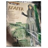 GIRLS SIZE 10-12Y REAPER COSTUME