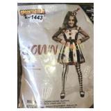GIRLS MED. CLOWN COSTUME