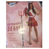GIRLS LARGE HEAVENLY DEVIL COSTUME