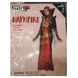 GIRLS SMALL VAMPIRE COSTUME