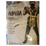 KIDS LARGE NINJA COSTUME