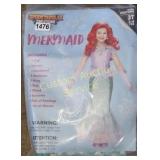 SIZE 3-4T GIRL'S MERMAID COSTUME