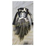 GIRLS MED. SKELETON DRESS