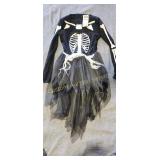 GIRLS MED. SKELETON DRESS