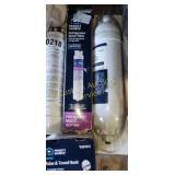 3 WATER FILTERS & ROBE HOOK