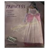 WOMENS SIZE LARGE PRINCESS COSTUME