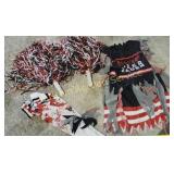 KIDS ZOMBIE CHEERLEADER COSTUME