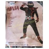 KIDS MEDIUM NINJA COSTUME