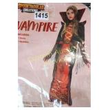 GIRLS MED VAMPIRE COSTUME