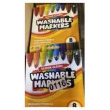 2PK WASHABLE MARKERS