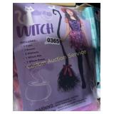 GIRLï¿½S SIZE 5-7 WITCH COSTUME