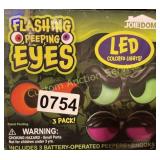 FLASHING PEEPING LED EYES