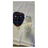 LIGHTED CLOWN MASK W/GLOVES