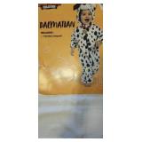 12-18M DALMATION ONESIE COSTUME
