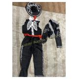 ADULT MENS SIZE LARGE DAY OF THE DEAD COSTUME