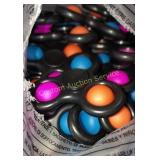BAG OF COLORFUL FIDGET SPINNERS