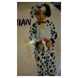DALMATIAN COSTUME KIDS SIZE 18-24 M 5 PACK