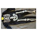 SKELETON COSTUME KIDS 3T 2 PACK