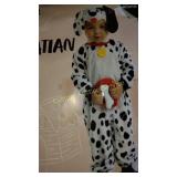 DALMATIAN COSTUME KIDS SIZE 18-24 M 5 PACK