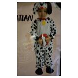 DALMATIAN COSTUME KIDS SIZE 18-24 M 5 PACK