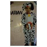 DALMATIAN COSTUME KIDS SIZE 18-24 M 5 PACK