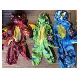 3CT 18-24M R,G,B DRAGON COSTUMES