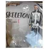 5CT MENS SIZE MEDIUM SKELETON COSTUMES