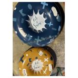 4 SNOW TUBES