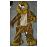 LION COSTUME KIDS 3T 5 PACK