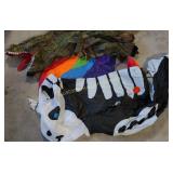 INFLATABLE DRAGON COSTUME AND DINOSAUR COSTUME