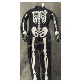 6CT KIDS SIZE MEDIUM SKELETON JUMPSUITS