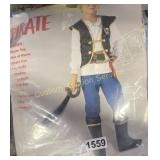 KIDS SIZE 5-7 PIRATE COSTUME