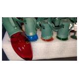 COLORFUL OUTDOOR LIGHTS  CHRISTMAS 25 PC