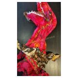 INFLATABLE DINOSAUR RIDER COSTUME RED KIDS 5 PACK