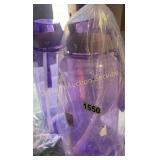 2 90OZ PURPLE WATER BOTTLES