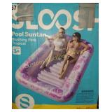 PINK LEAF SUNTAN POOL BOAT 85 IN X 57 IN