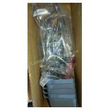 114 PC PEGBOARD HOOKS WITH STORAGE BINS